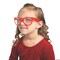 Nerdy Clear Lens Glasses Valentine Exchanges with Card for 12